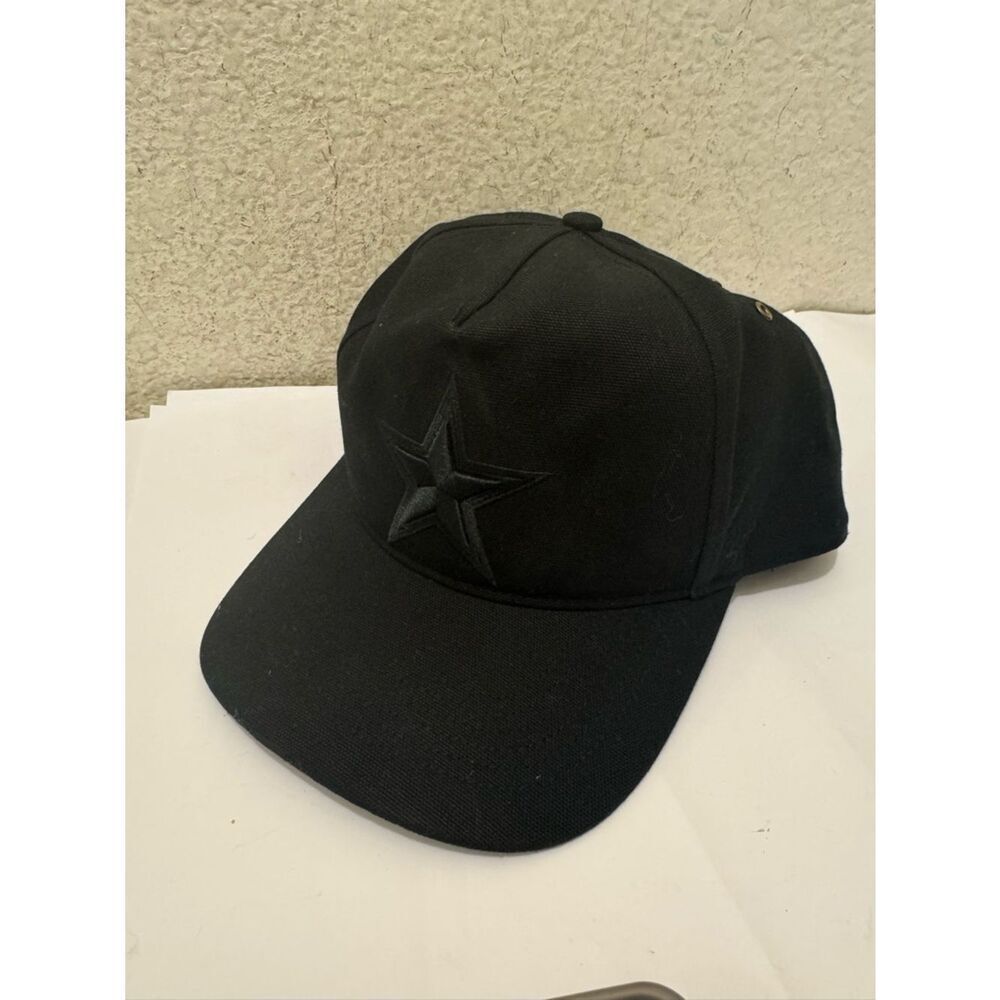 47 Brand Black Star Embroidered Baseball Cap